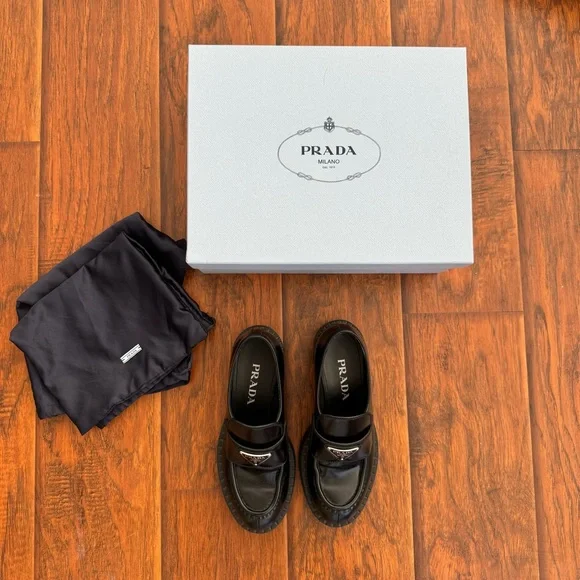 Prada Women’s Slip-On Loafers - Picture 3 of 4